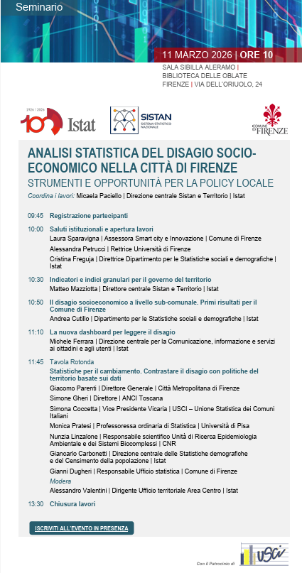Analisi statistica del disagio socio-economico nella città di Firenze